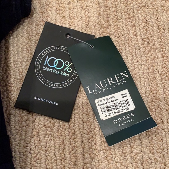 NWT Lauren navy laser cutout dress 10p - Picture 4 of 7